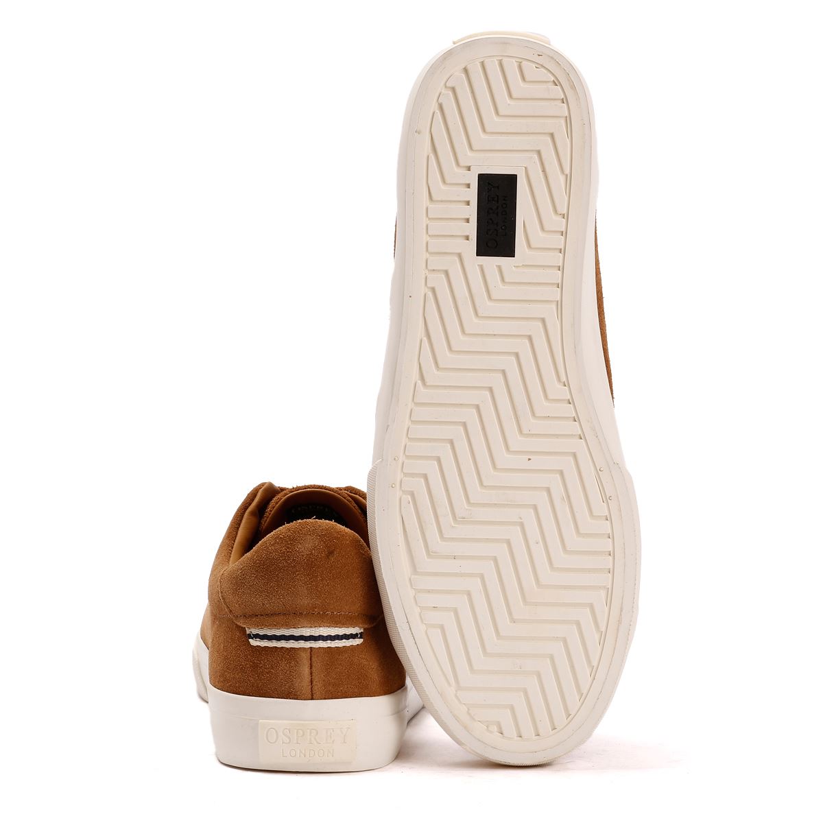 Osprey London The Versailles Suede Men's Tan Trainers