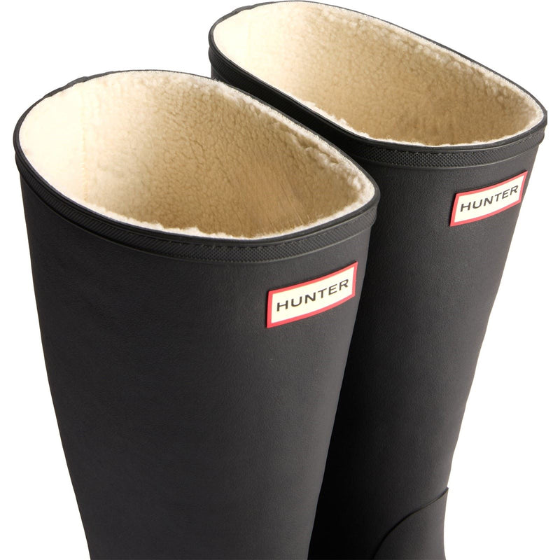 Hunter Downpour Tall Insulated Boot Rubber Women's Black Wellington Boots