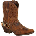 Durango Crush Leather Women's Bomber Brown Boots