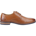 Hush Puppies Mike Leather Men's Tan Lace-Up Shoes