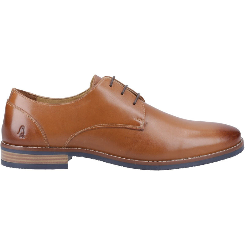 Hush Puppies Mike Leather Men's Tan Lace-Up Shoes