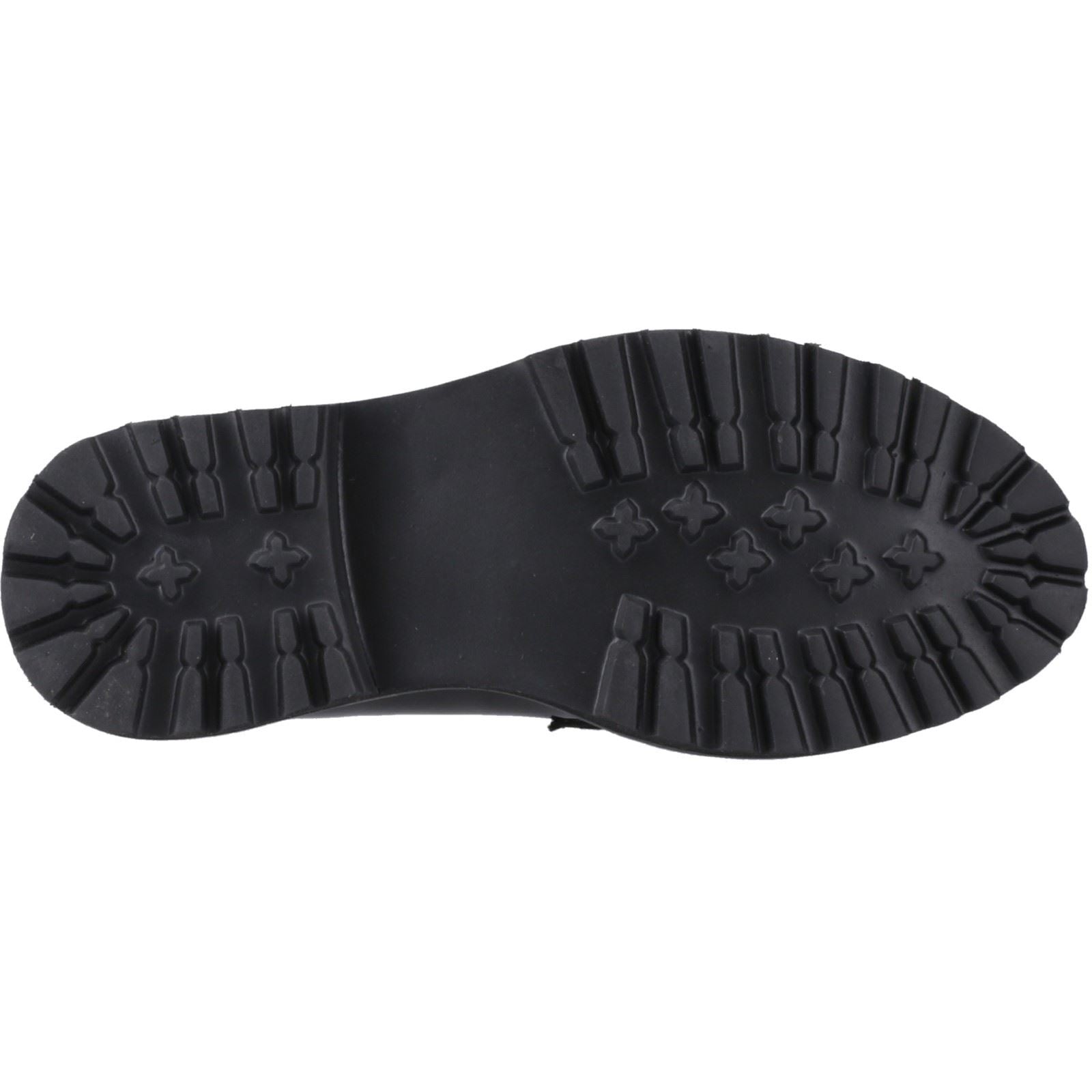 Hush Puppies Grazia Leather Girls's Black Loafers