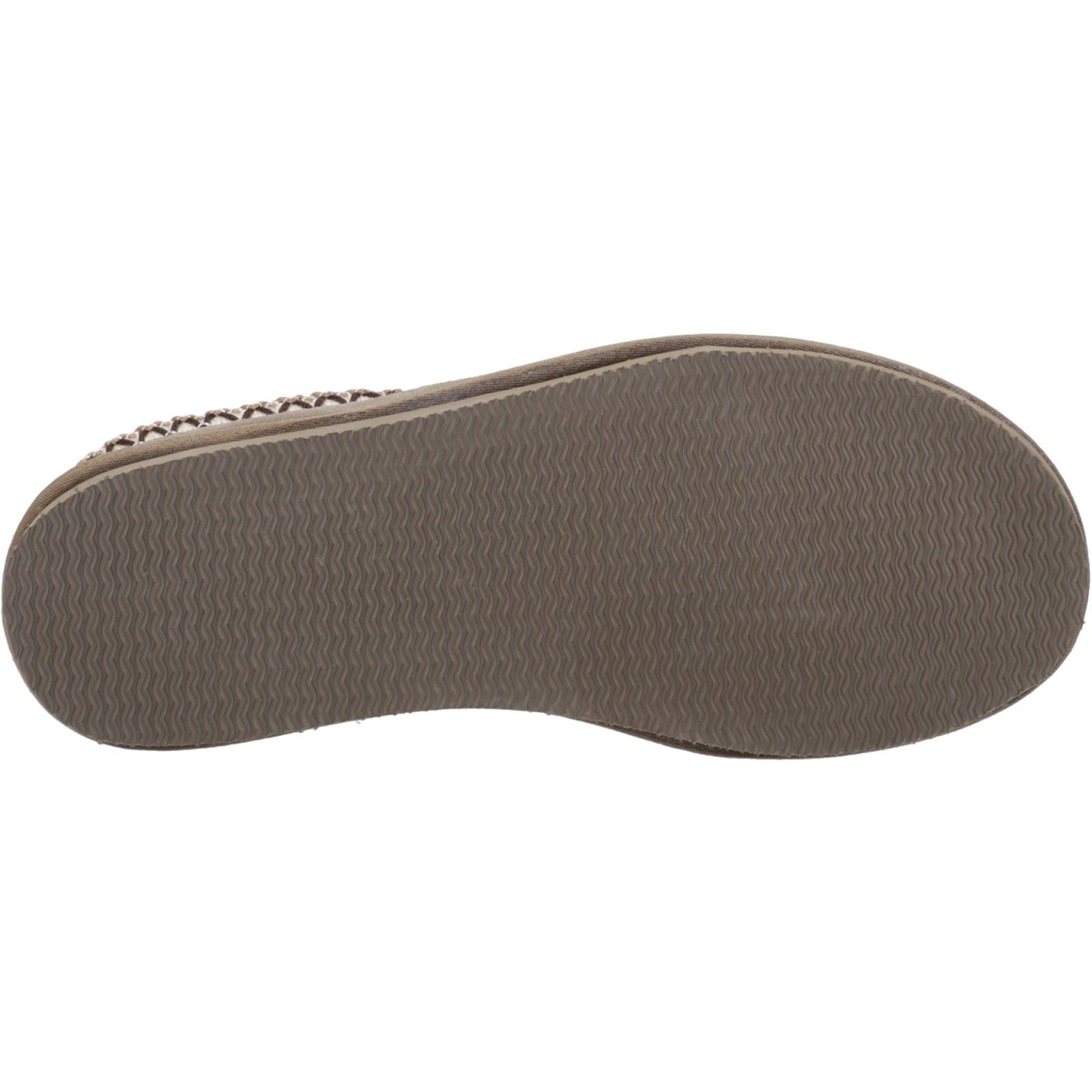 Cotswold Foxmoor Leather Women's Taupe Slippers