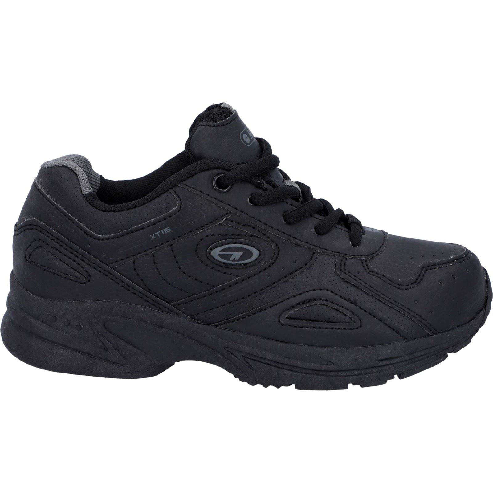 Hi-Tec XT115 Synthetic Black Trainers