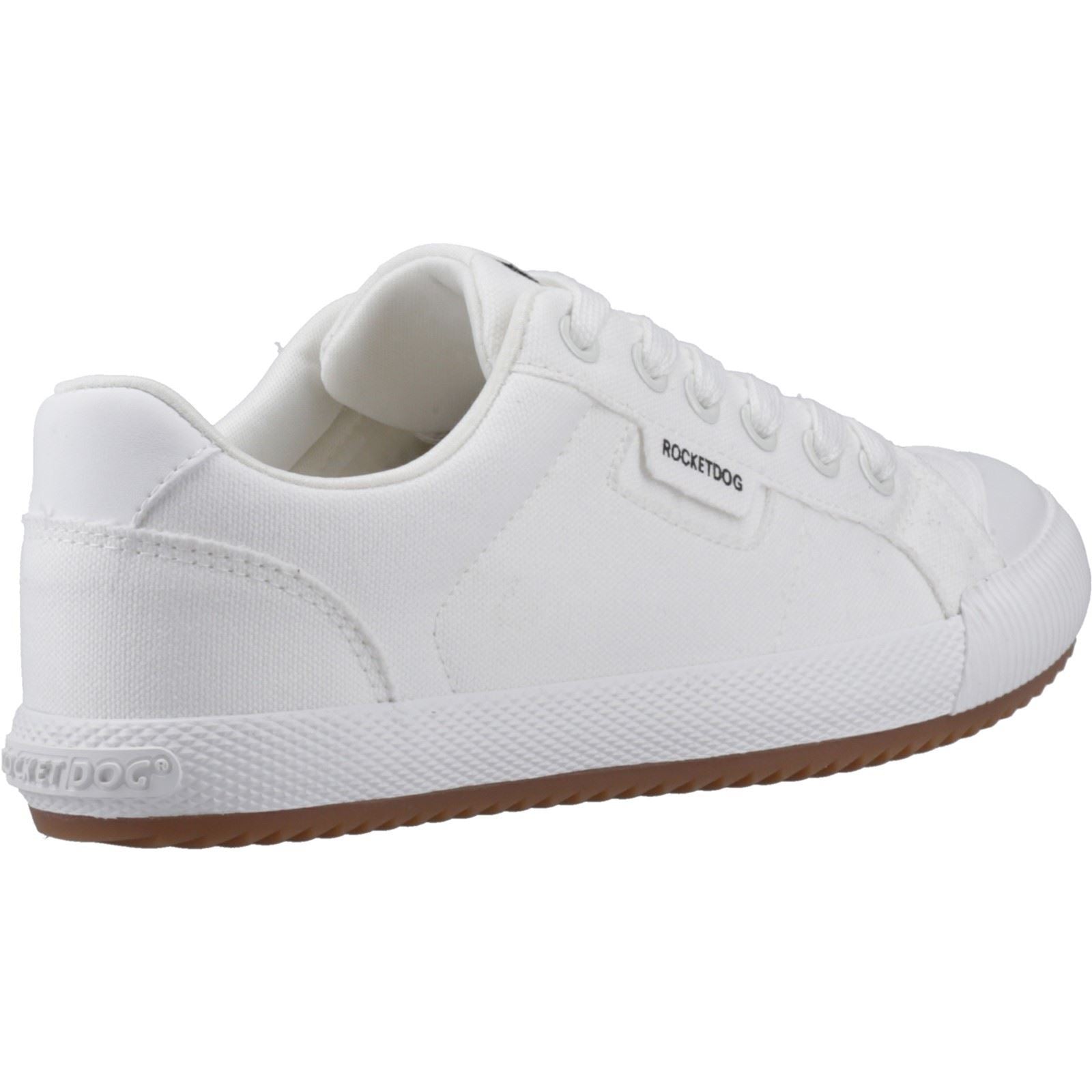 Rocket Dog Cheery Low Cotton Women's White Trainers
