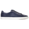 Base London Tucker Leather Men's Navy Trainers