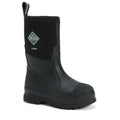 Muck Boots Chore Classic Mid Synthetic Black Wellington Boots