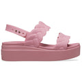 Crocs Brooklyn Woven Synthetic Women's Rosette Sandals