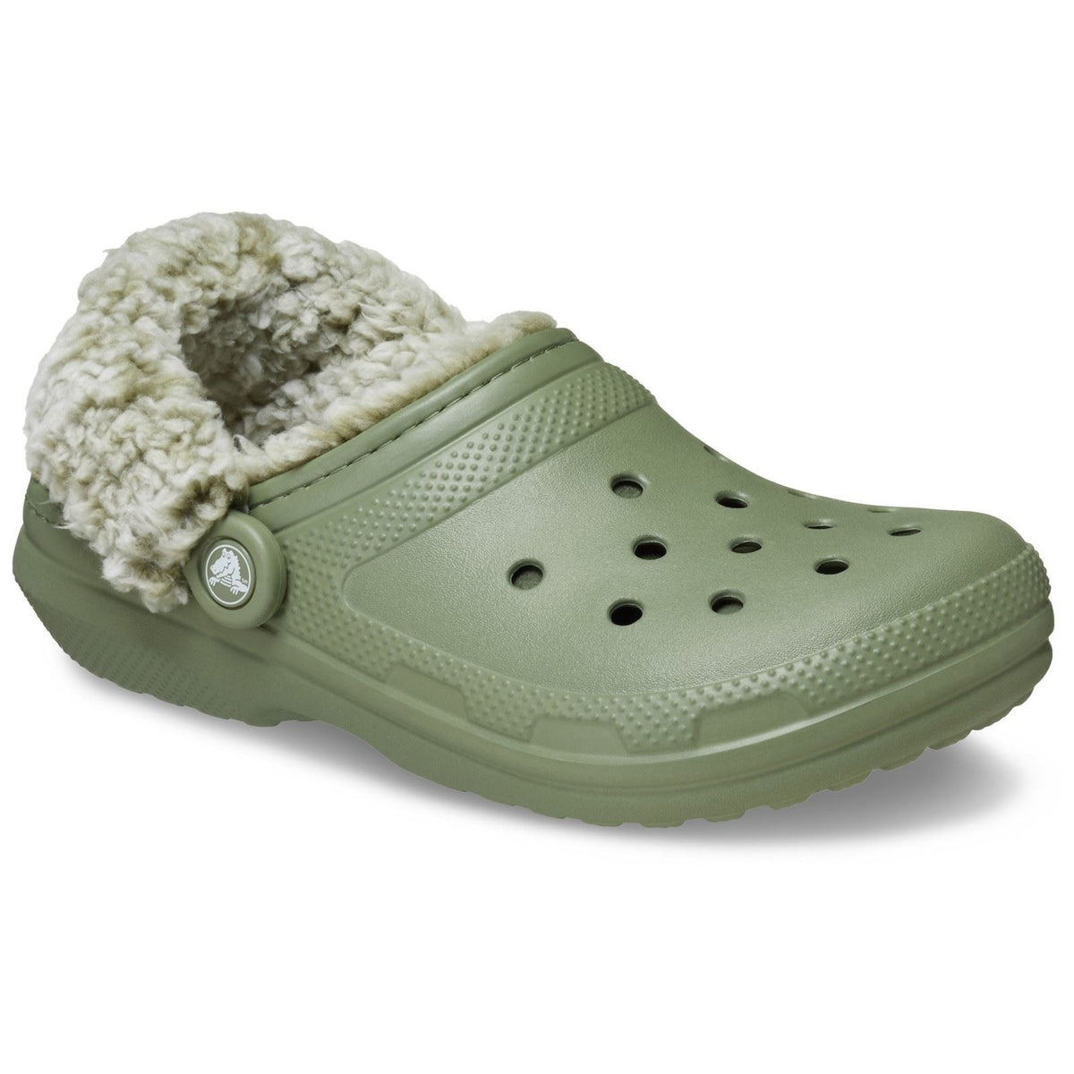 Crocs Classic Fleece Lined Textile Blend Men's Cargo Clogs