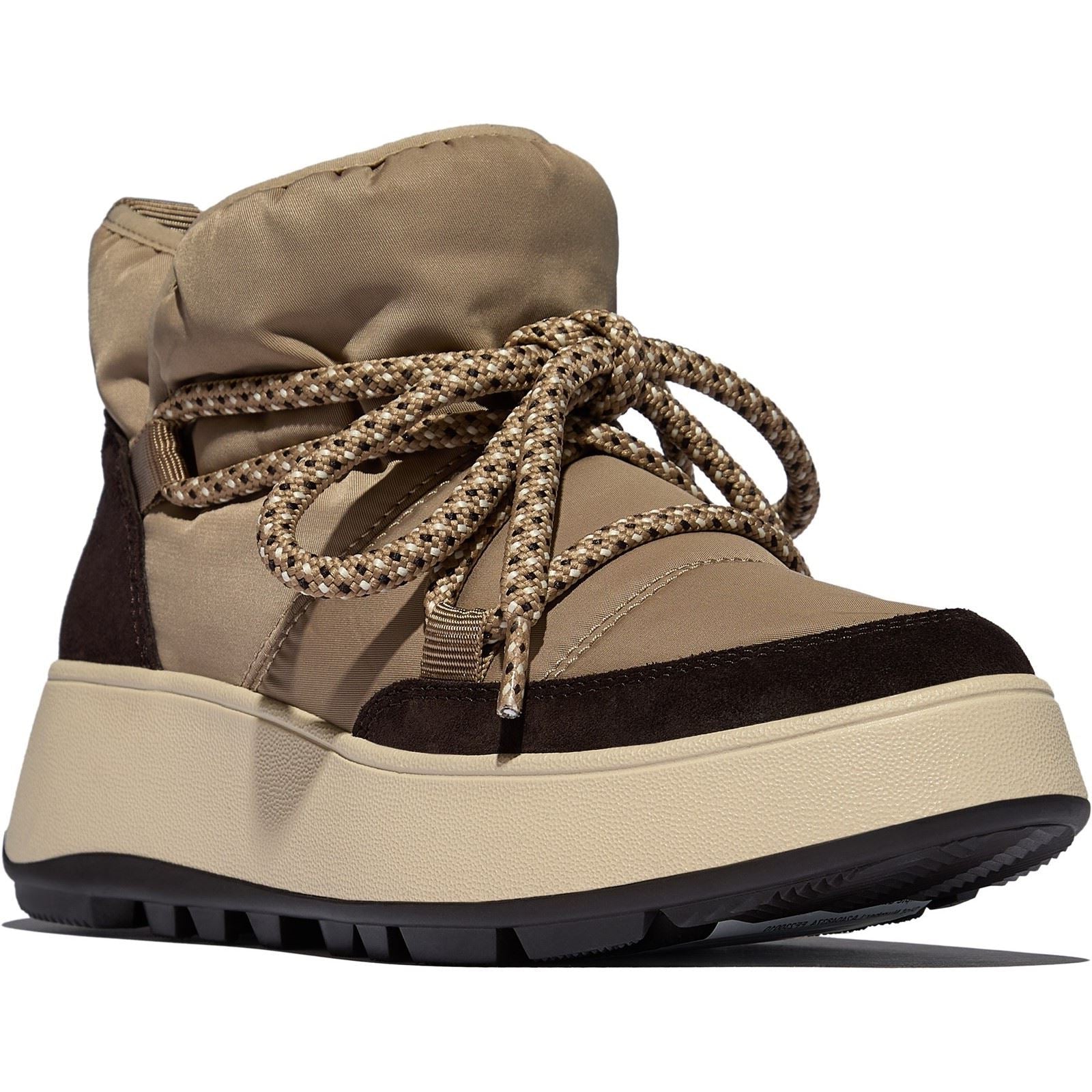 Fitflop F-Mode Suede Women's Taupe Boots