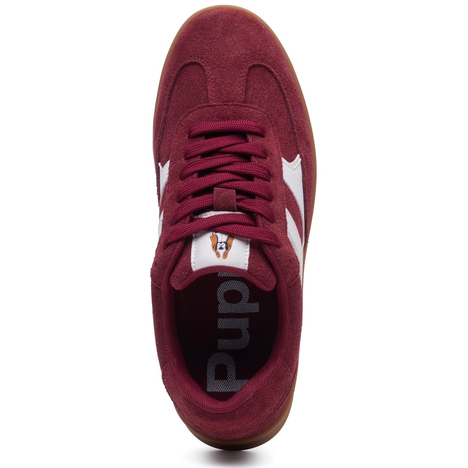 Hush Puppies Maura Suede Women's Bordeaux Trainers