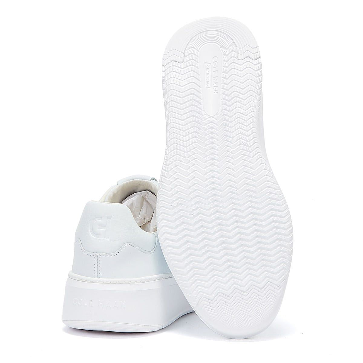 Cole Haan Grandprø Topspin Leather Men's Optic White Trainers