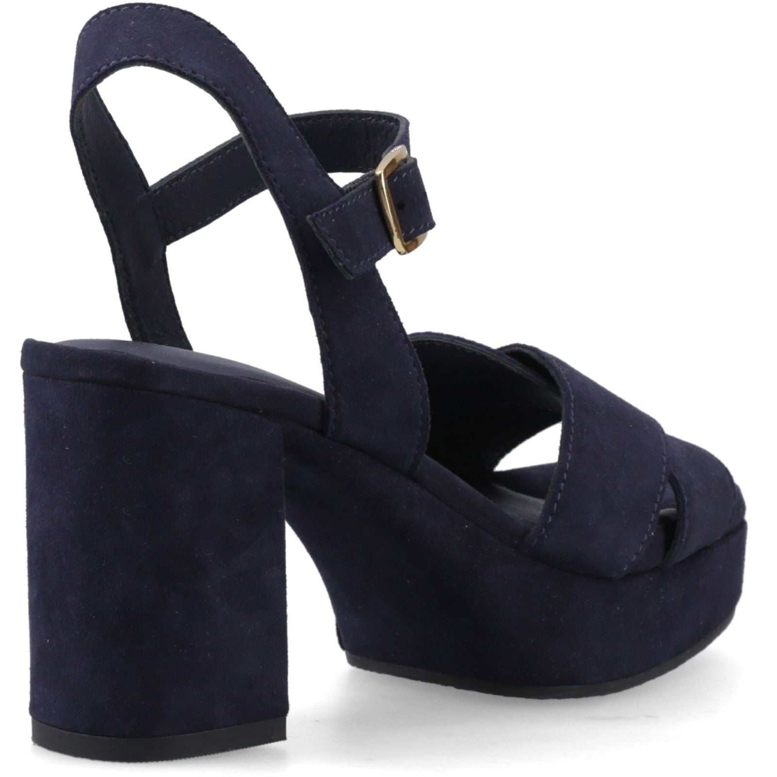 Hush Puppies Ophelia Suede Women's Navy Sandals