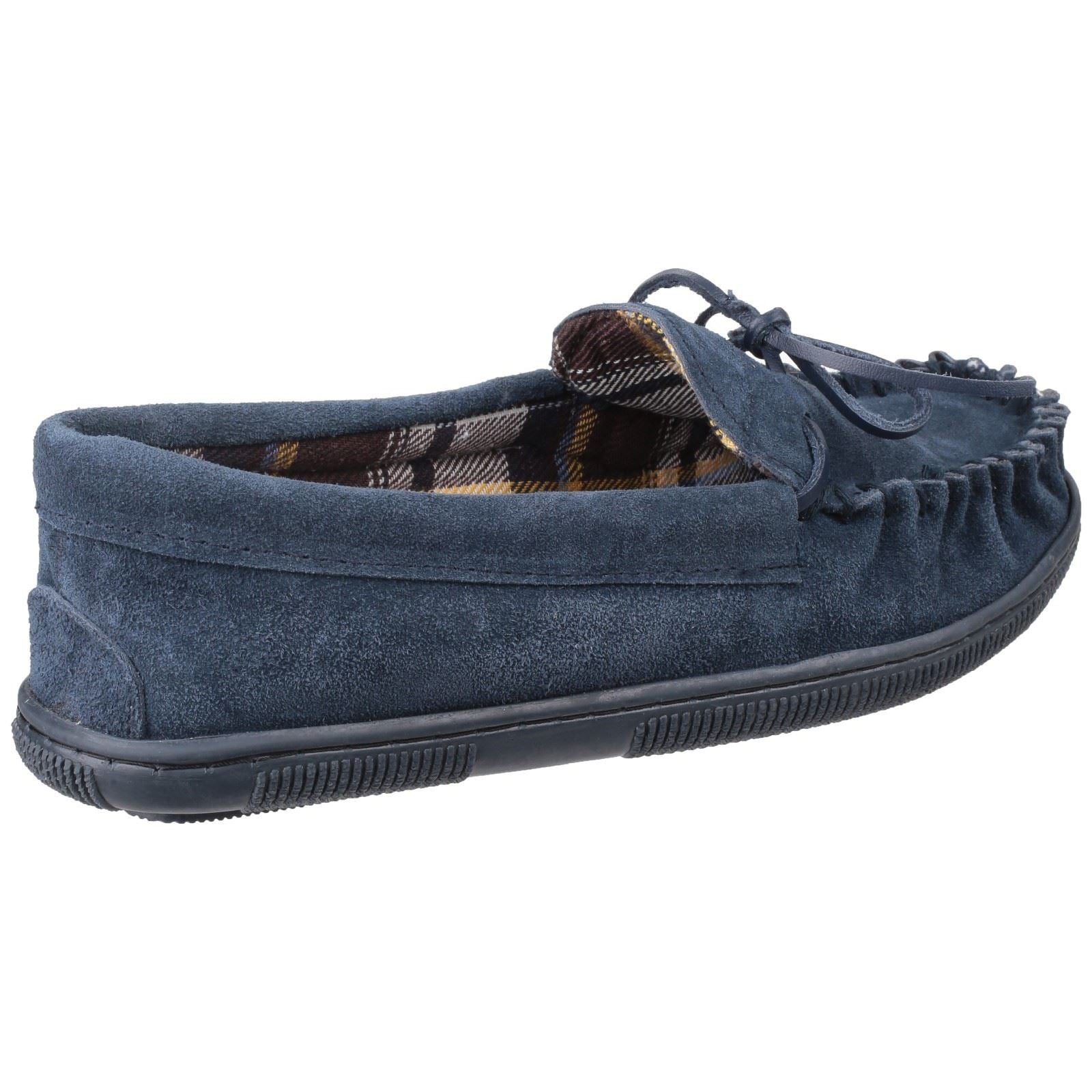 Cotswold Alberta Suede Men's Navy Slippers