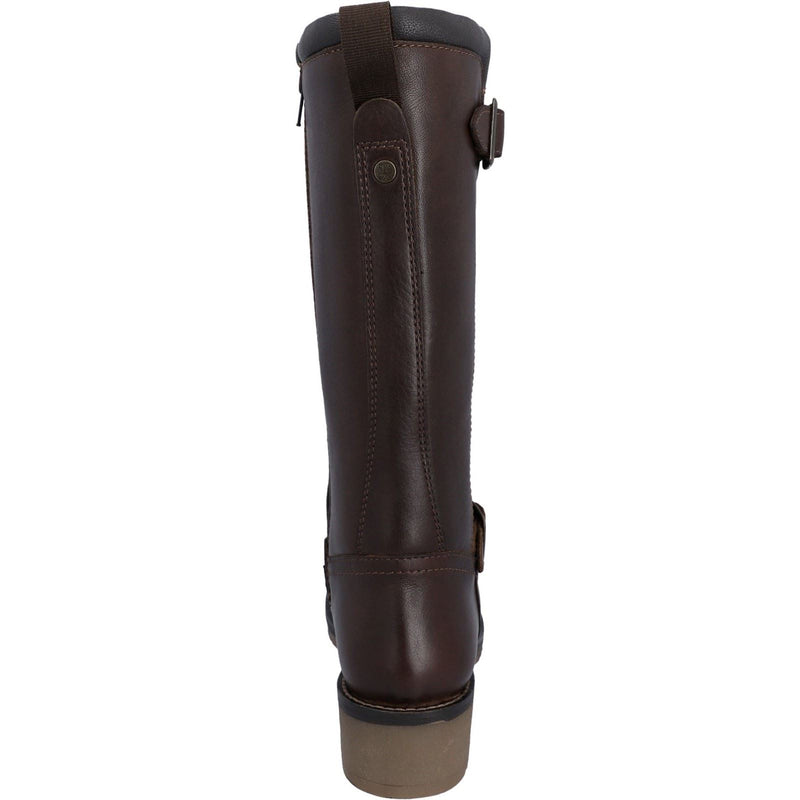 Hunter Skye Tall Boot Leather Women's Brown Boots