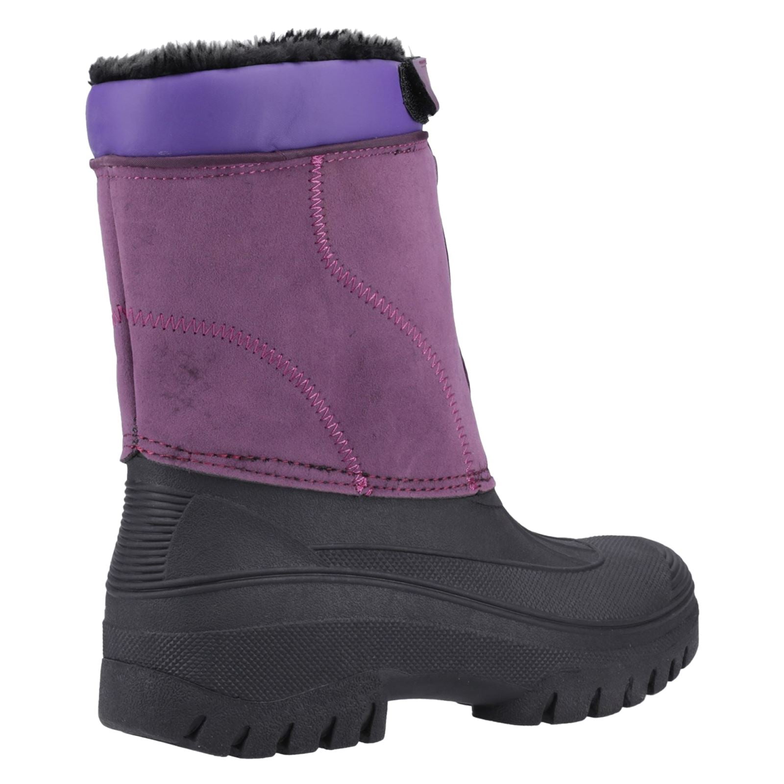 Cotswold Venture Synthetic Purple Wellington Boots