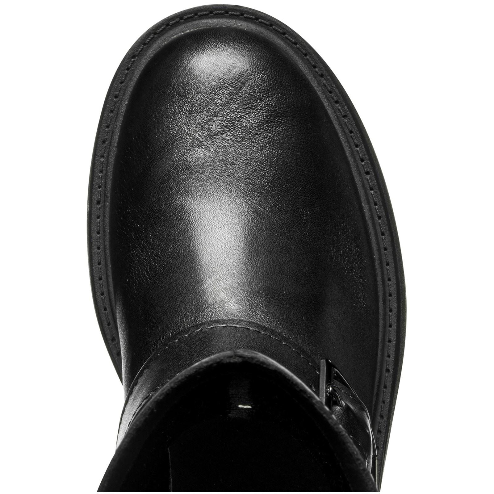 Geox D Spherica EC7 Leather Women's Black Boots