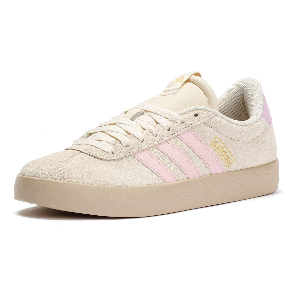 Adidas VL Court 3.0 Women's Beige/Pink Trainers