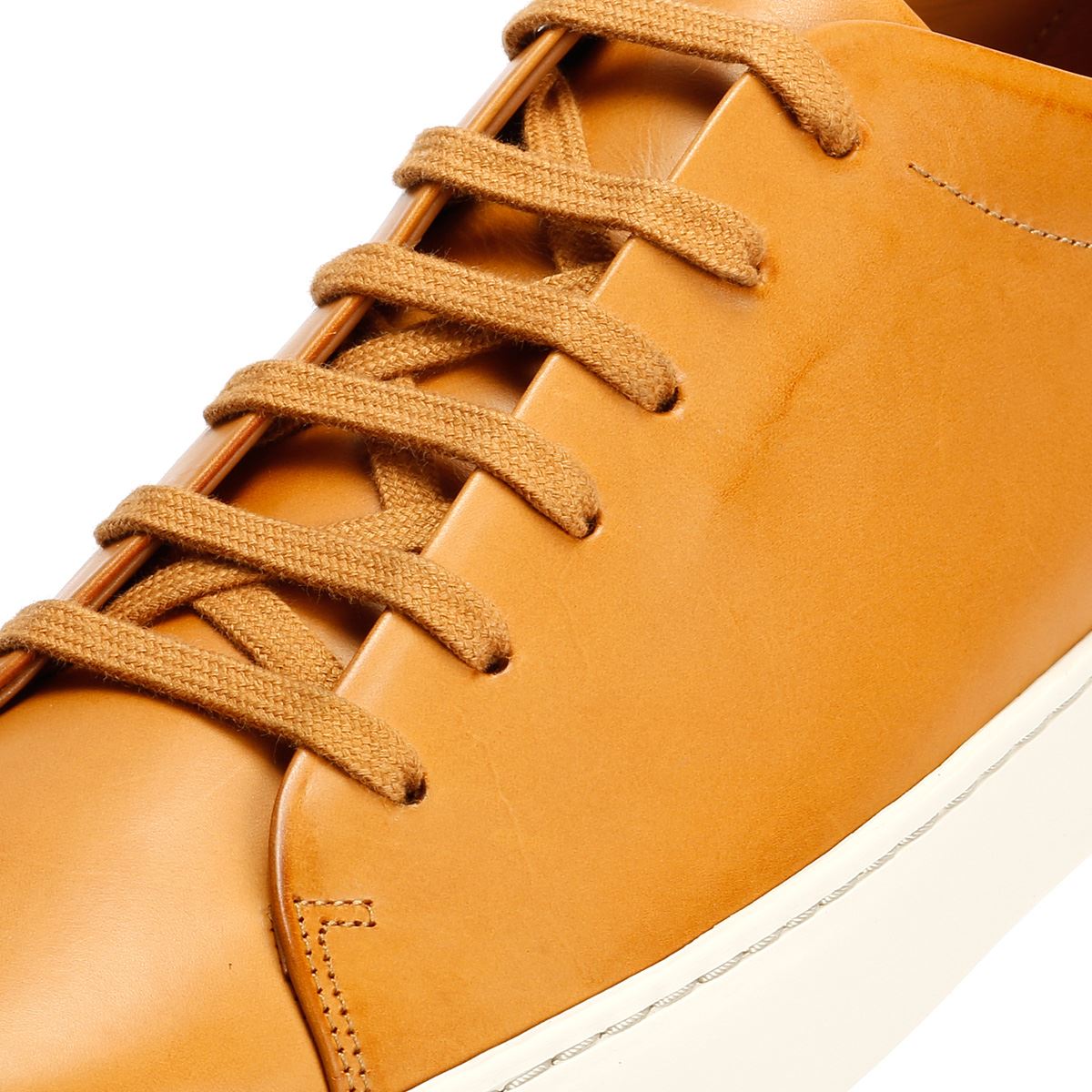 JAK Royal Leather Men's Tan Trainers