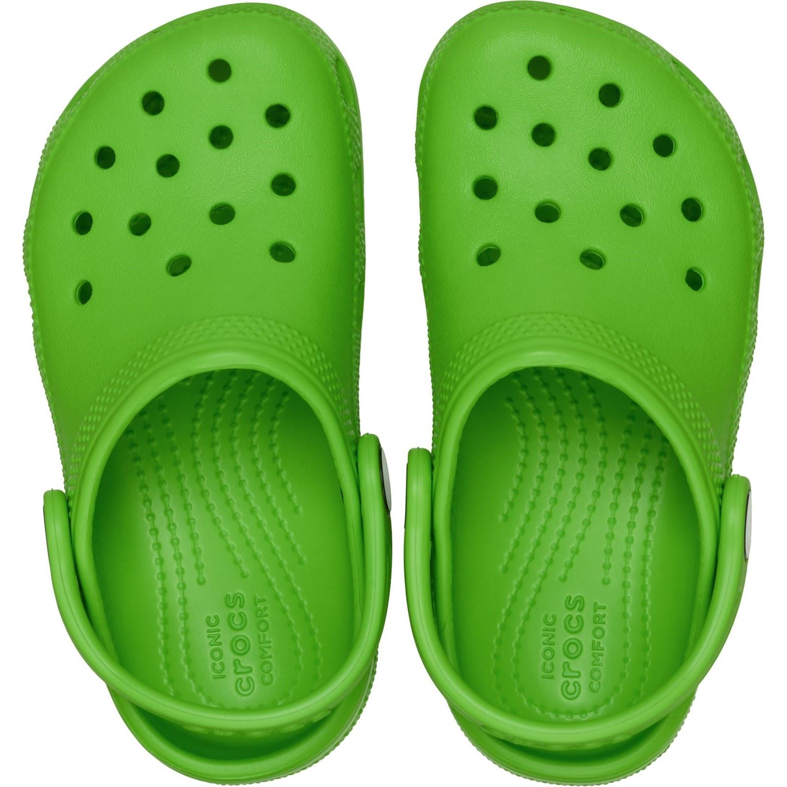 Crocs Classic Toddler EVA Unisex Kid's Crocs Green Clogs