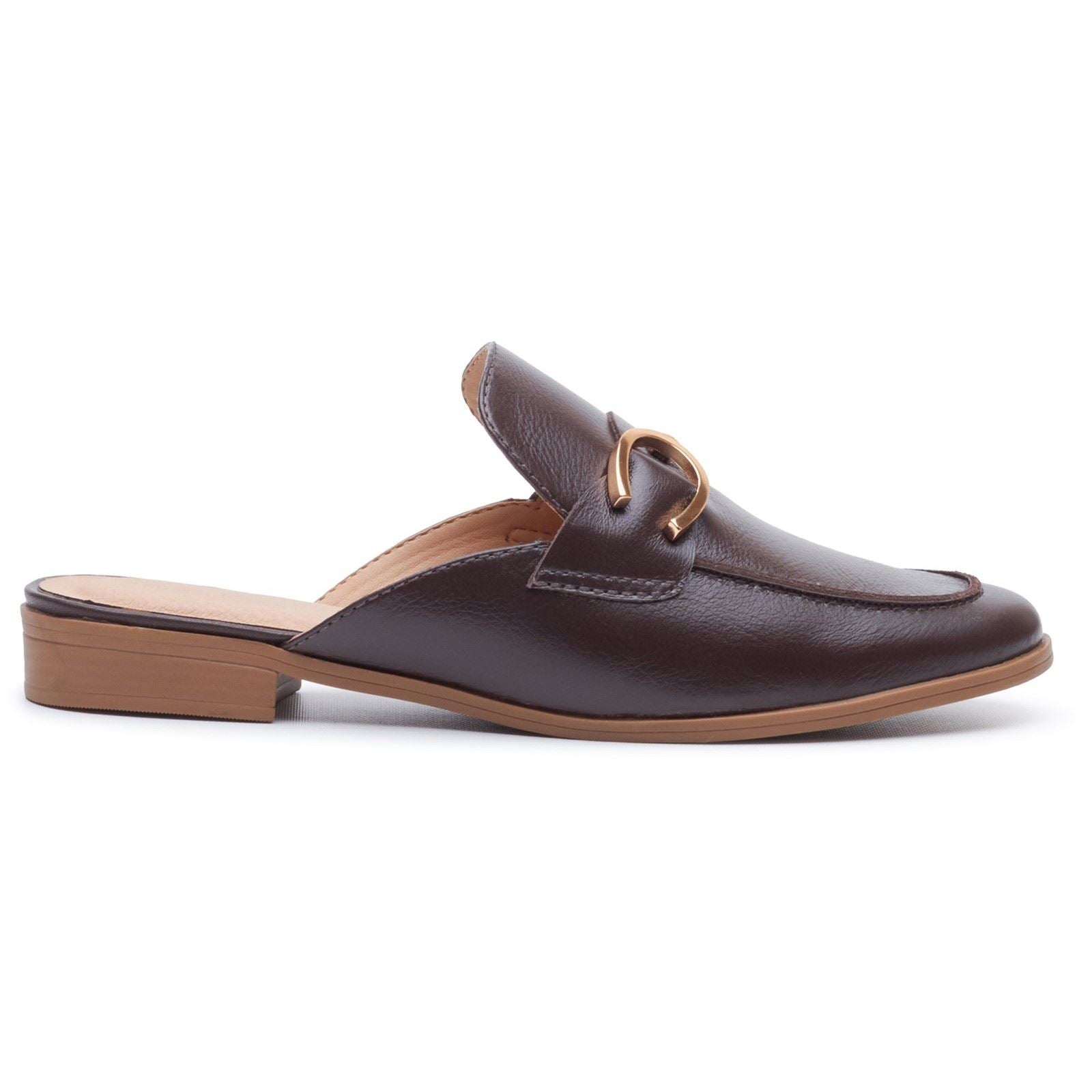 Hush Puppies Calla Leather Women's Chocolate Mules