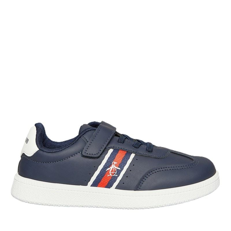 Penguin Junior Soop Navy/White Trainers