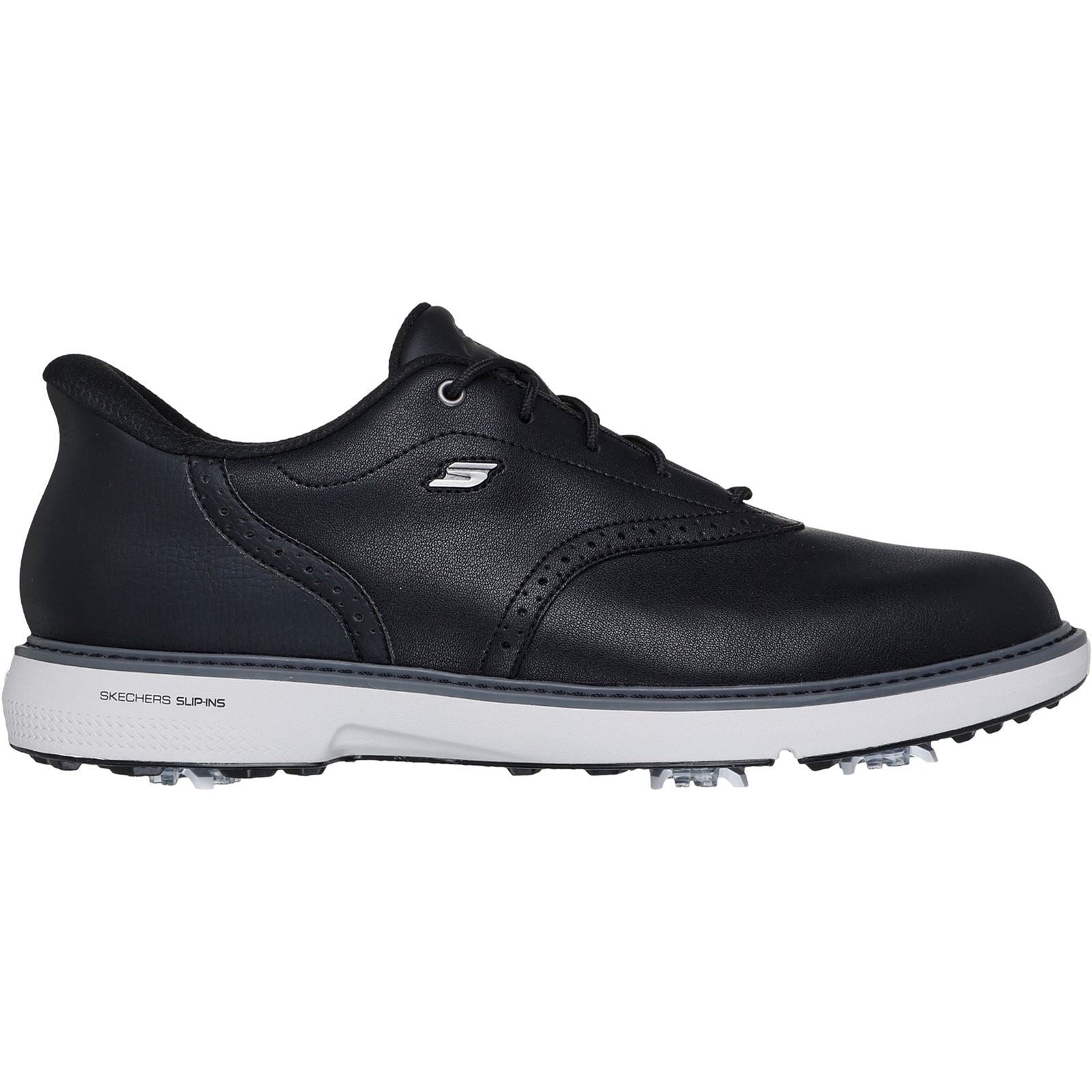 Skechers GO Golf Prestige Leather Men's BLACK Golf Shoes