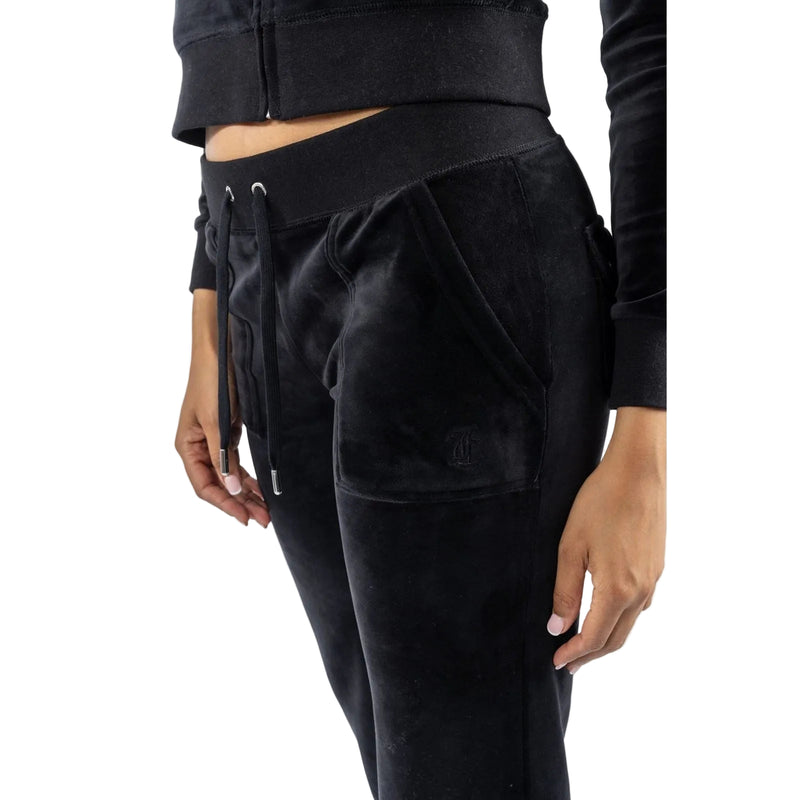 Juicy Couture Del Ray Polyester Women's Black Joggers