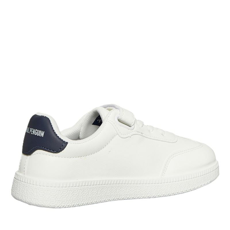 Penguin Junior Soop White Trainers