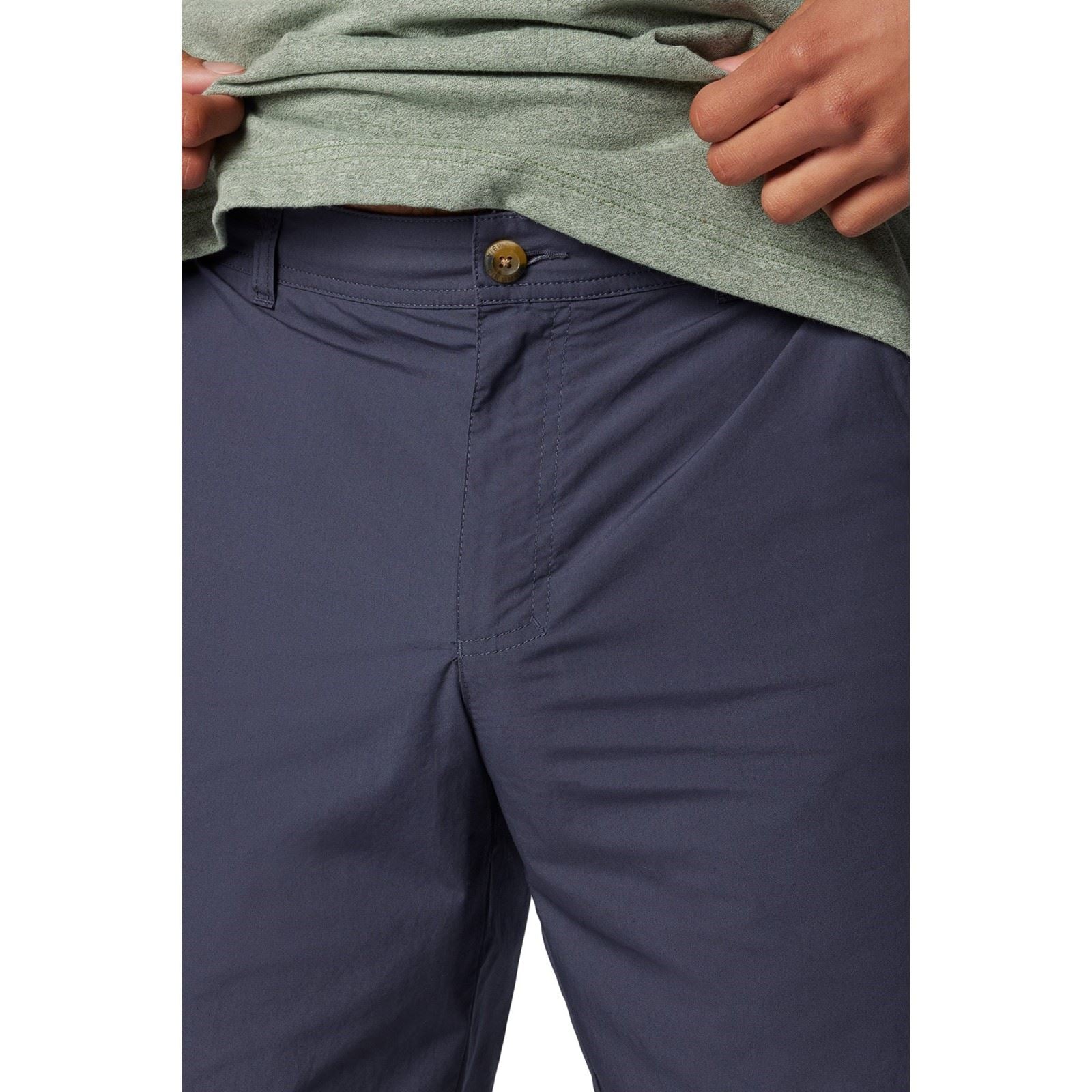 Columbia Washed Out Cotton Men's Blue Knee-Length Shorts