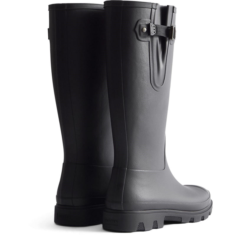 Hunter Downpour Adjustable Boot Rubber Women's Black Wellington Boots