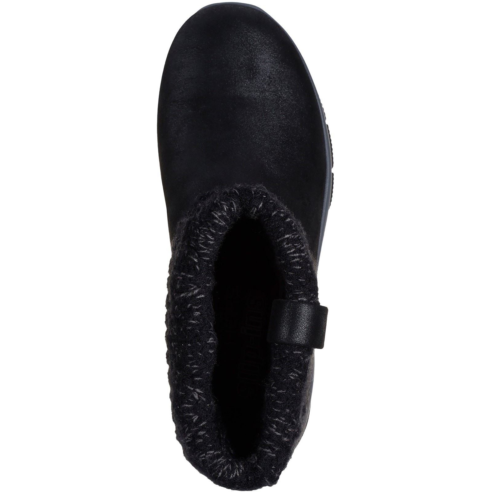 Skechers Easy Going Cozy Weather 2 Textile Women's Black Winter Ankle Boots