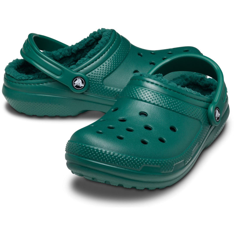 Crocs Classic Lined Clog Synthetic Emerald Clogs
