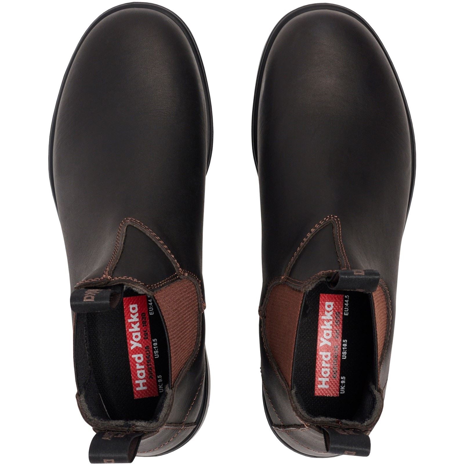 Hard Yakka Brunswick Waxy Leather Brown Waxy Boots