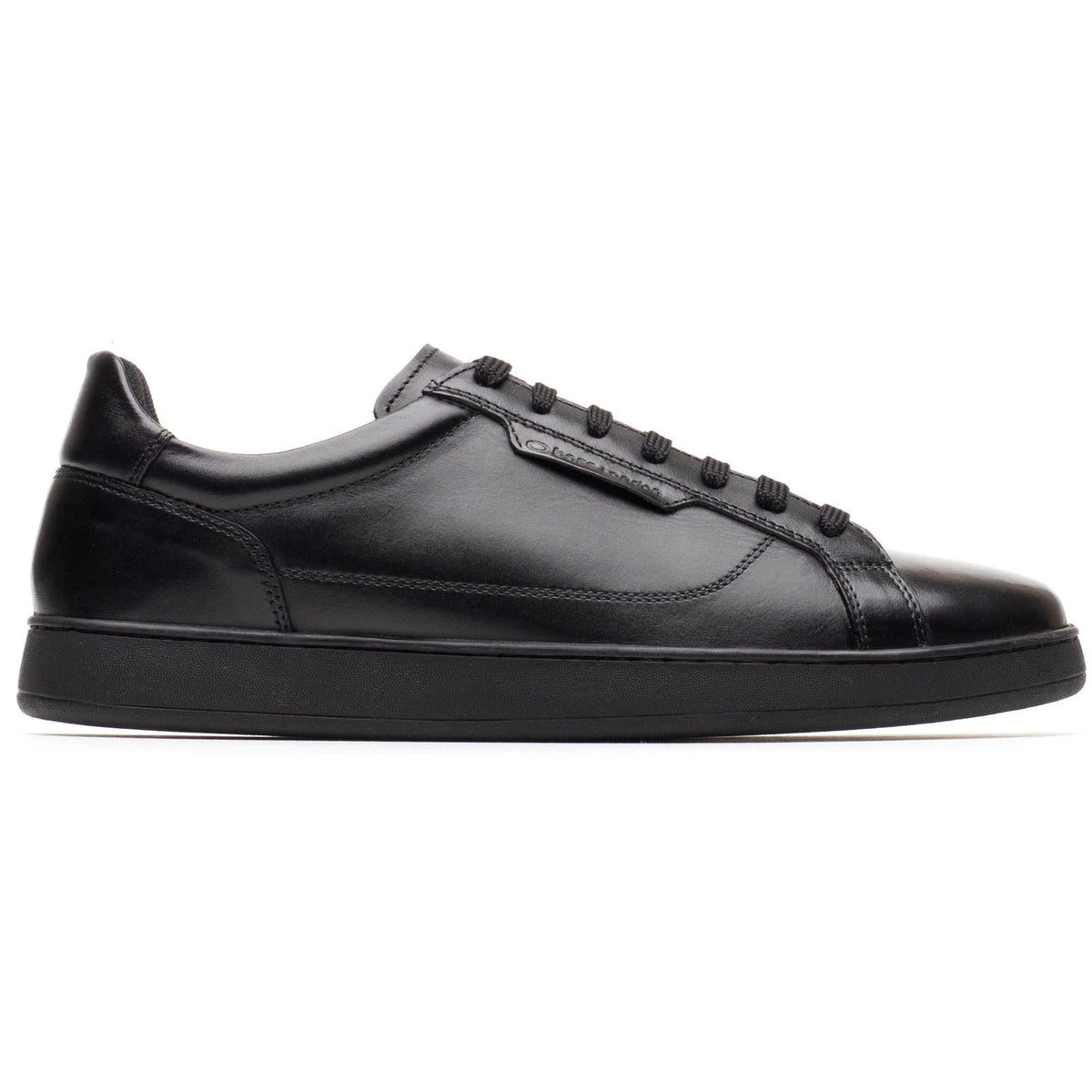Base London Zammo Leather Men's Black Lace-Up Shoes