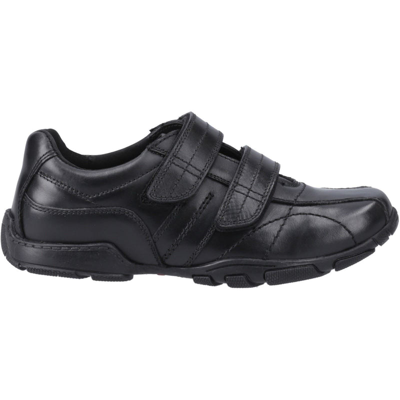 Hush Puppies Vance Leather Boys's Black Loafers