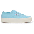 Superga 2740 PLATFORM Cotton Women's Crystal Azul Trainers