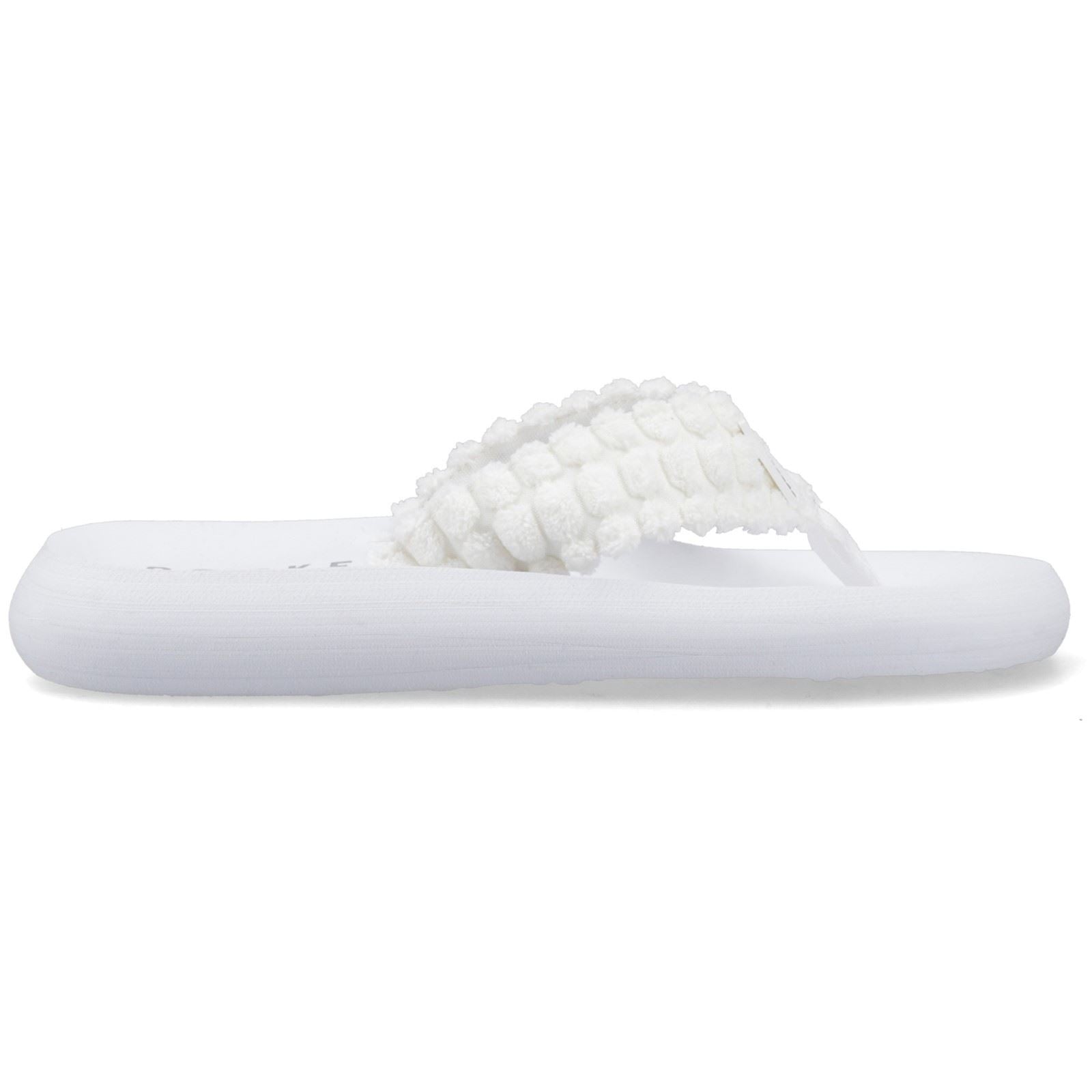 Rocket Dog Spotlight Atom Textile Women's White Flip Flops