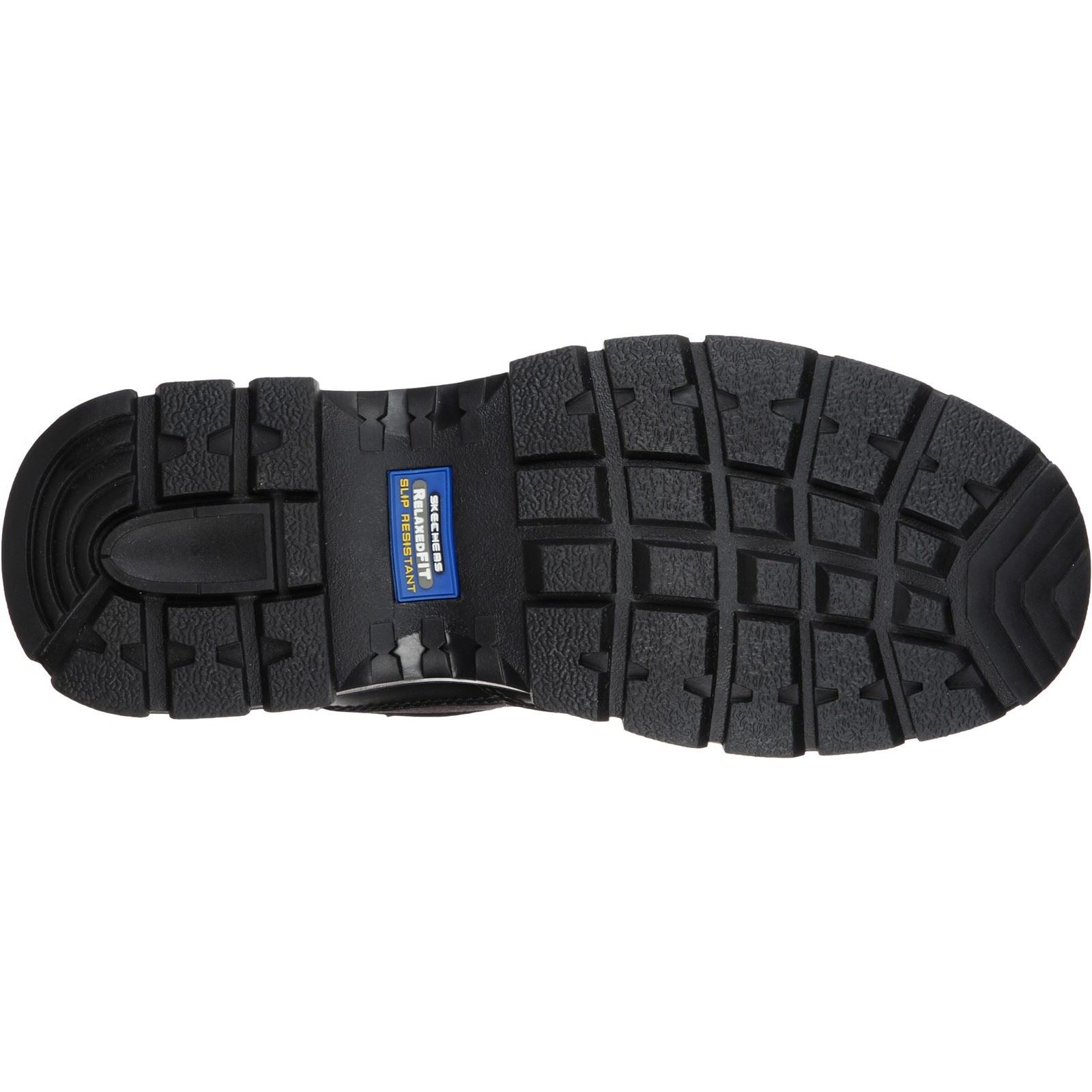 Skechers Workwear Wascana Benen WP Tactical Leather Men's Black Safety Boots