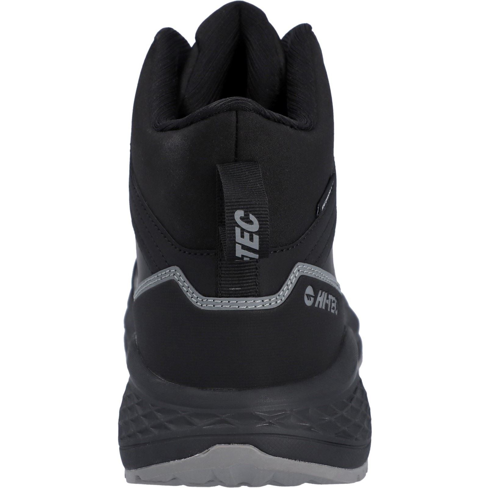Hi-Tec Litespeed Mid Polyester Men's Black/Carbon Grey Hiking Boots