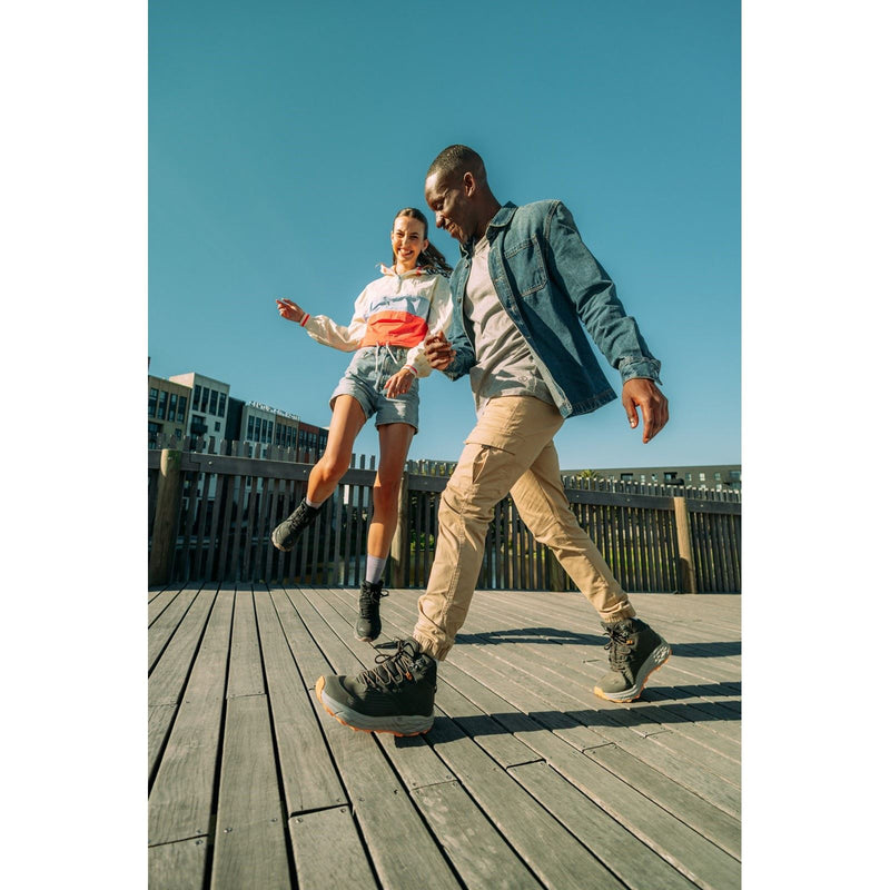 Hi-Tec Fuse Trek Mid Synthetic Men's Chocolate Brown/Timber Wolf Hiking Boots