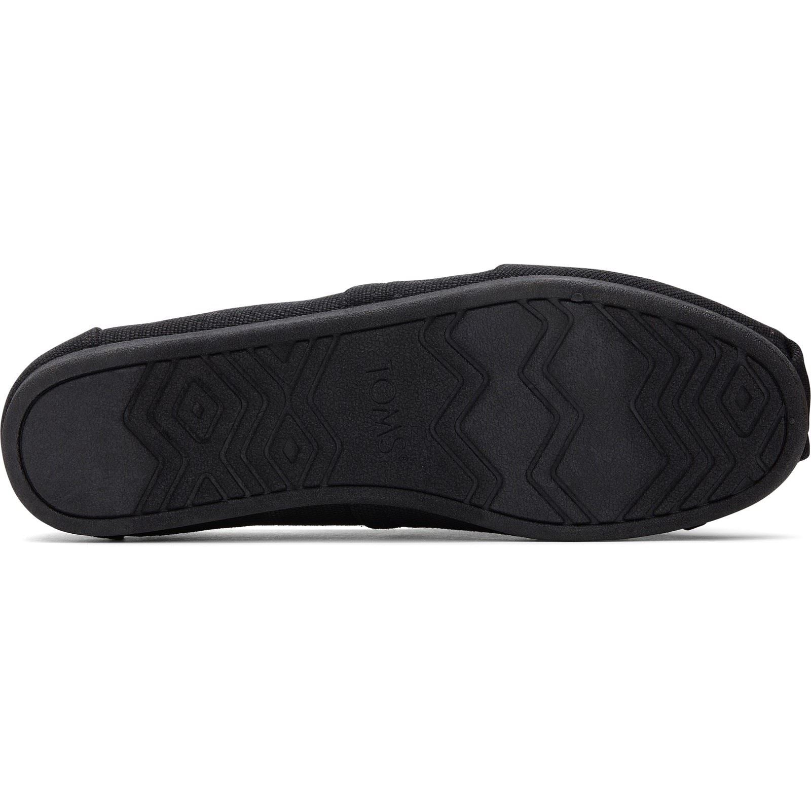 TOMS Alpargata Classic Cotton Men's Black Espadrilles
