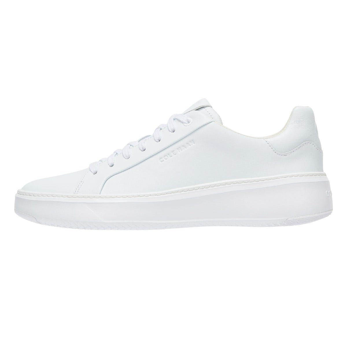 Cole Haan Grandprø Topspin Leather Men's Optic White Trainers