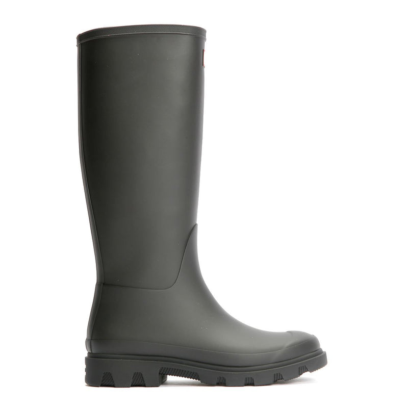 Hunter Downpour Tall Rubber Women's Black Wellington Boots