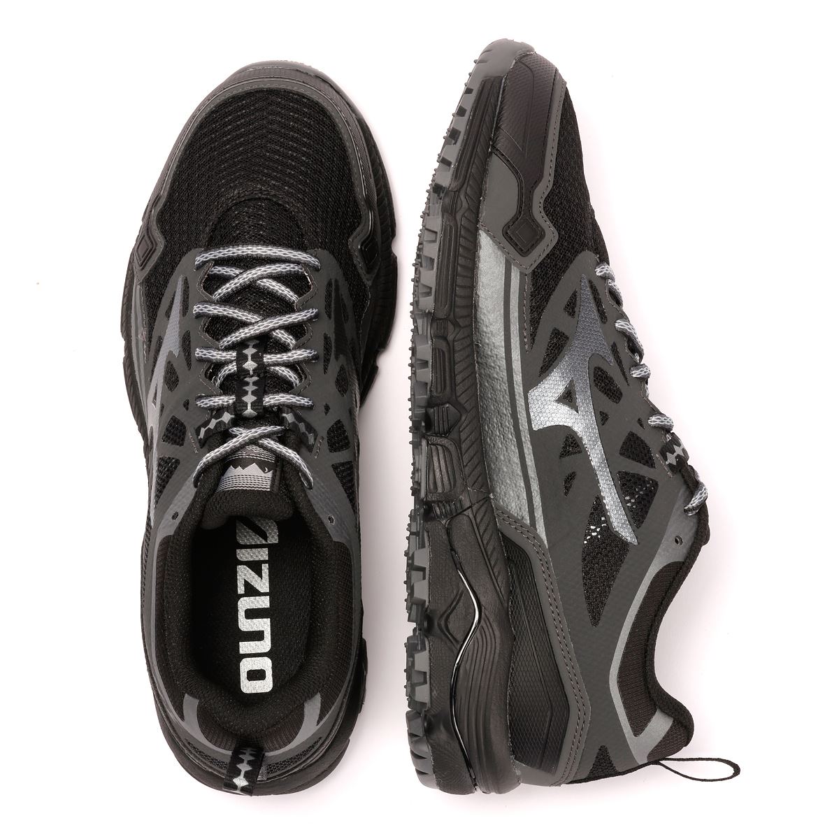 Mizuno Daichi LS Black/Metallic Grey/Iron Gate Trainers