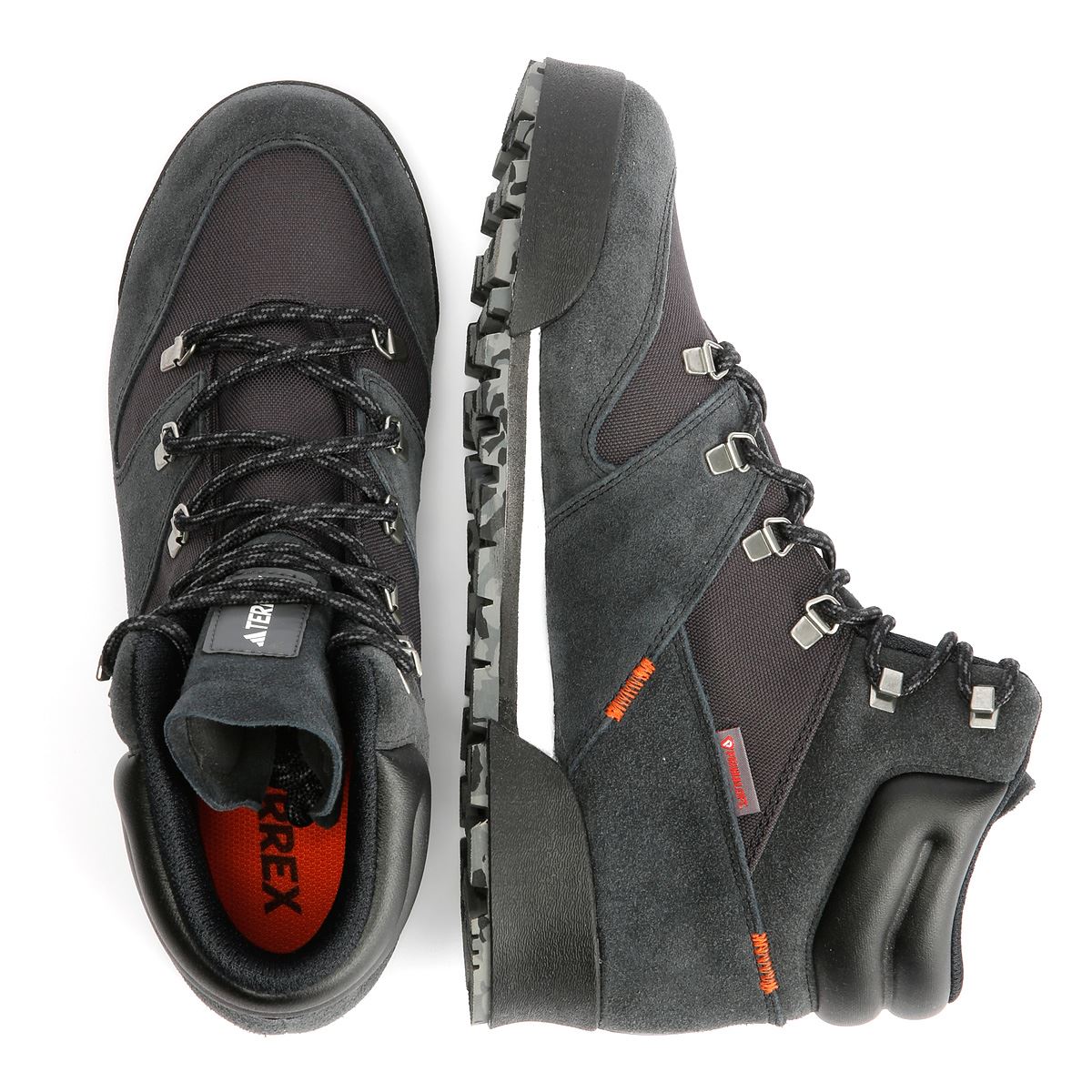 Adidas Terrex Snowpitch COLD.RDY Suede Men's Black Hiking Boots