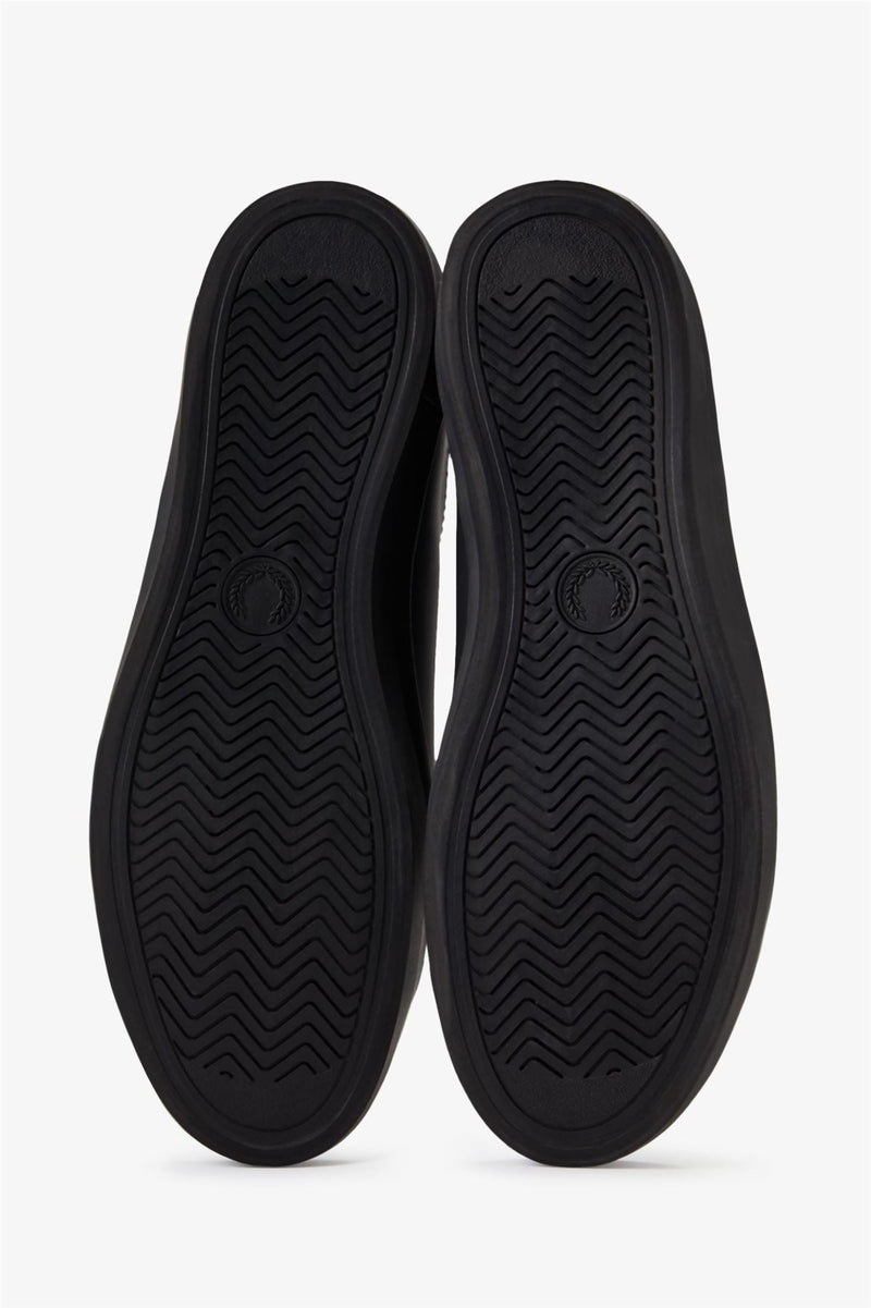 Fred Perry Baseline Leather Men's Black Trainers