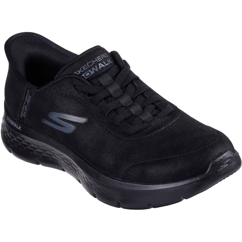 Skechers Go Walk Flex Mali Textile Women's Black Trainers