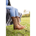 Durango Lady Rebel Pro Leather Women's Burnished Sand Boots