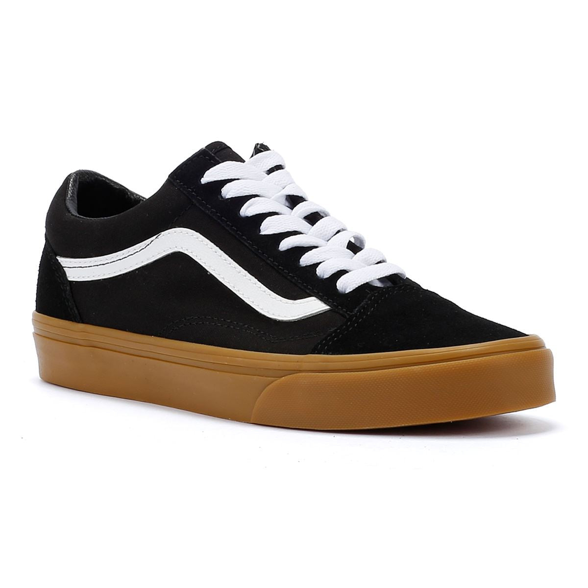 Vans Knu Skool Black & White Gumsole Trainers